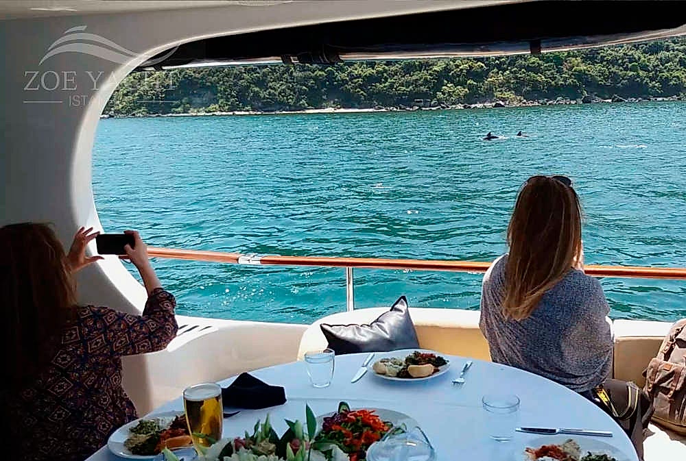 luxury bosphorus cruise by private yacht