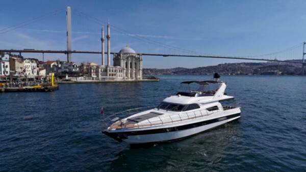 bosphorus sunset cruise Bakı by luxury yacht zoe